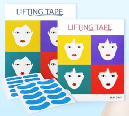 ELRA KOREA 1_DAY lifting tape for instant wrinkle removal